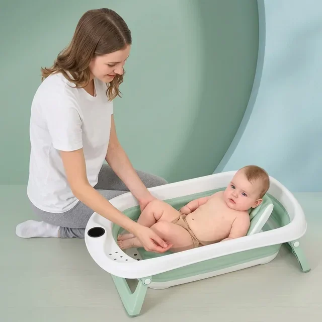 SUPERBEBEBE baby bath studio morning light